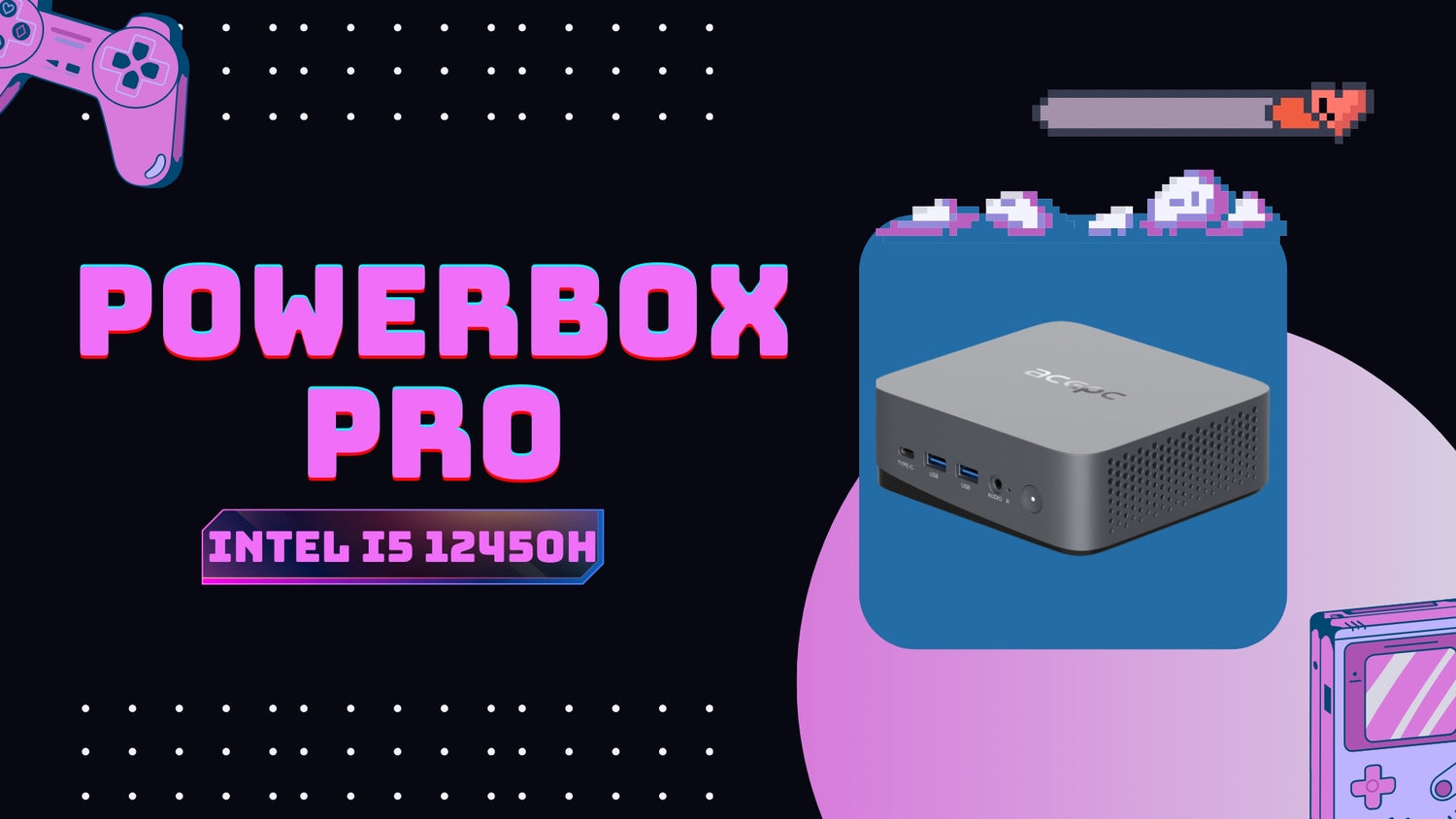 mini pc Intel i5 12450H