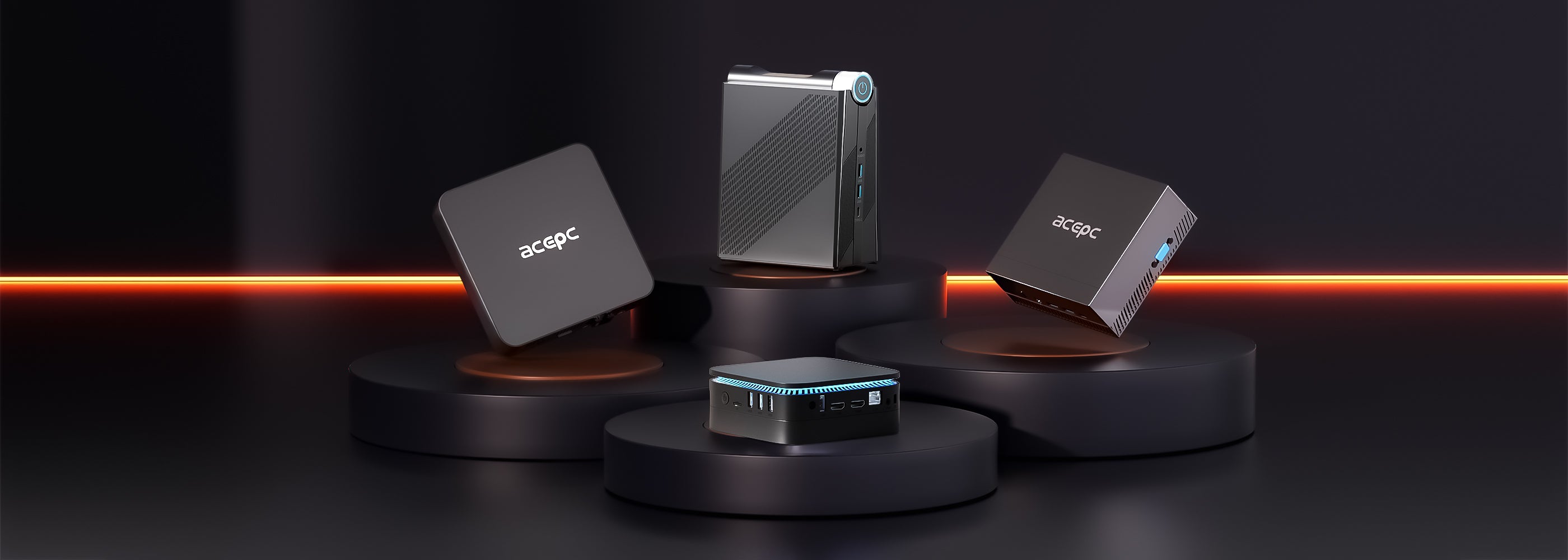 acepc's product series on display