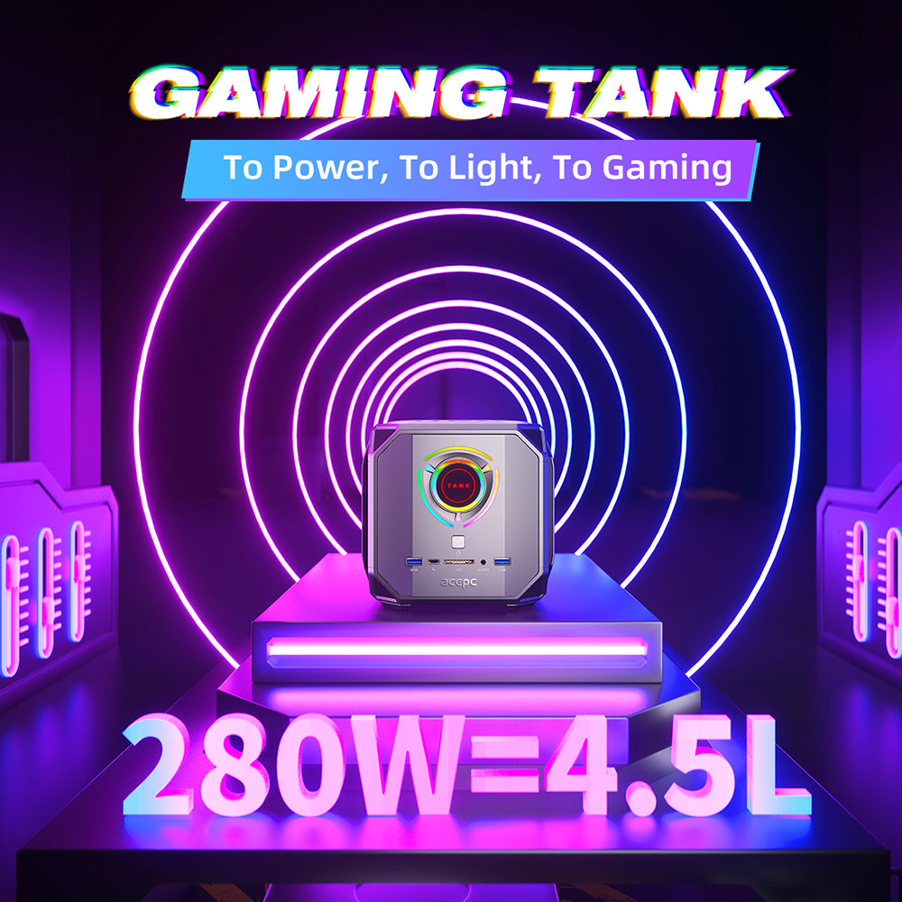 280w High performance mini PC with Dispendent Graphics Card