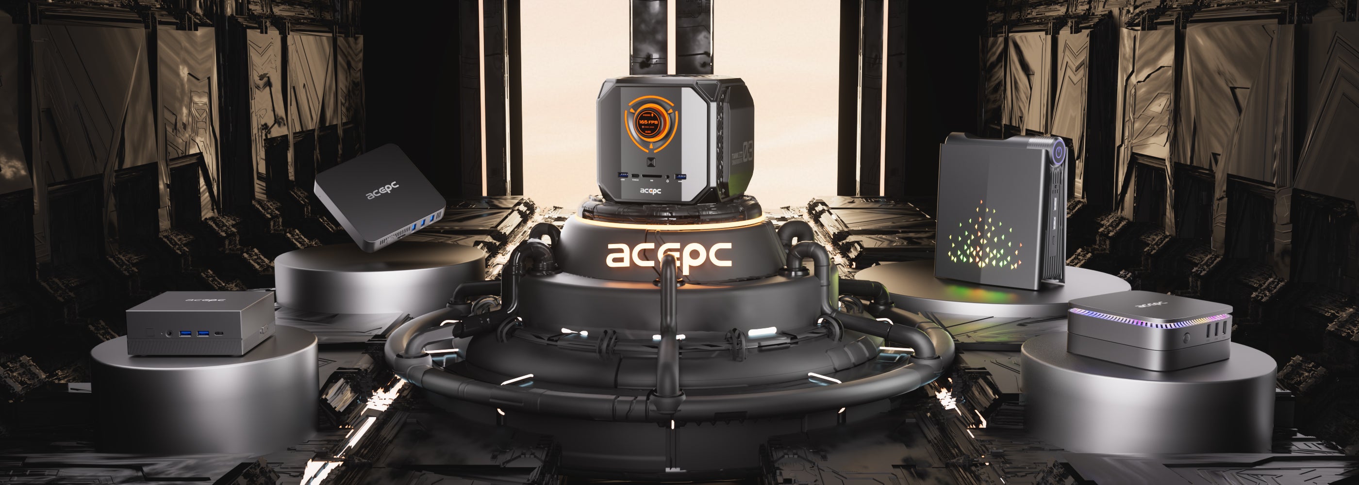 acepc's product series on display