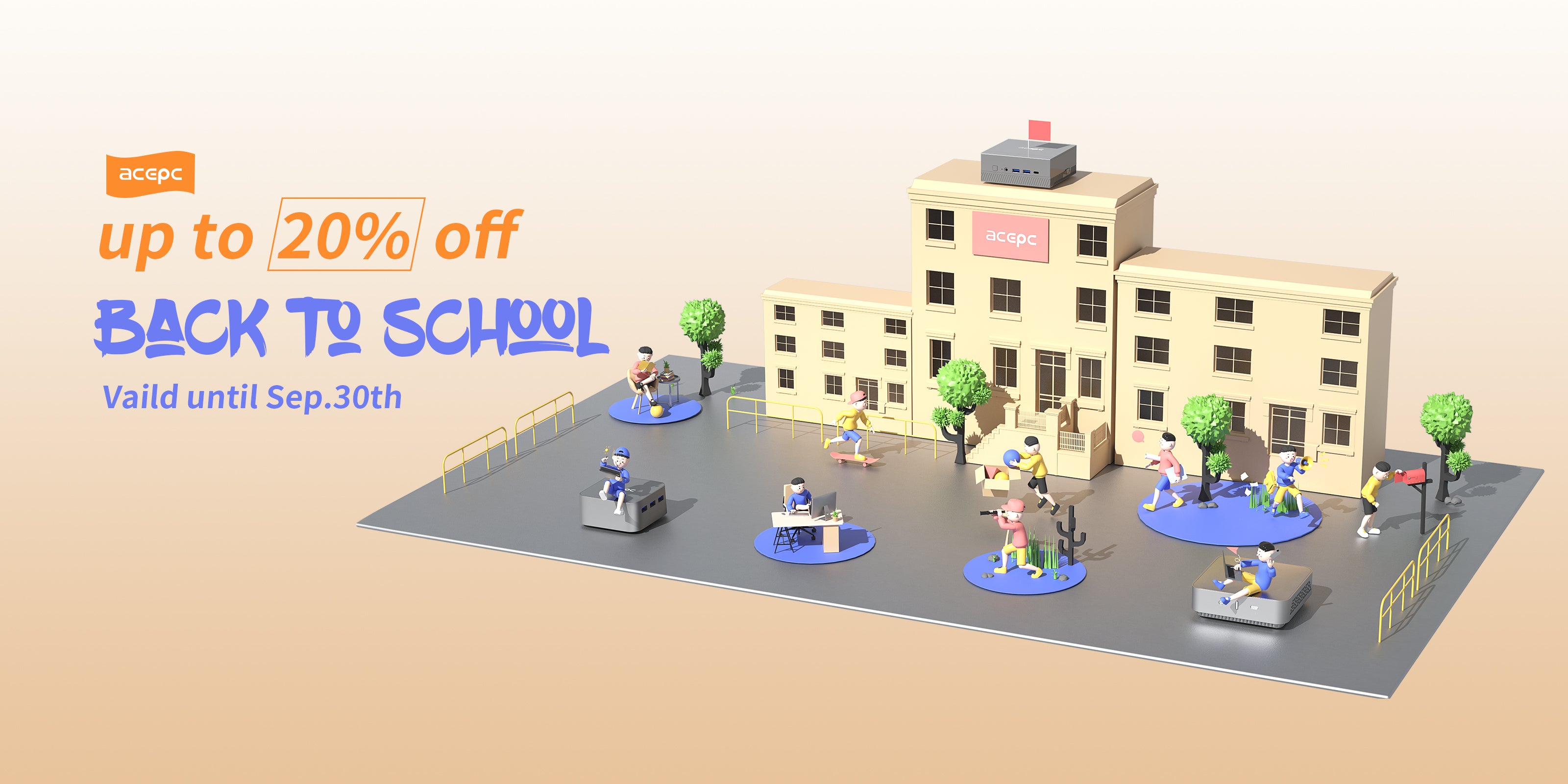 Up to 20% Off Back-to-School Season Event Promotions