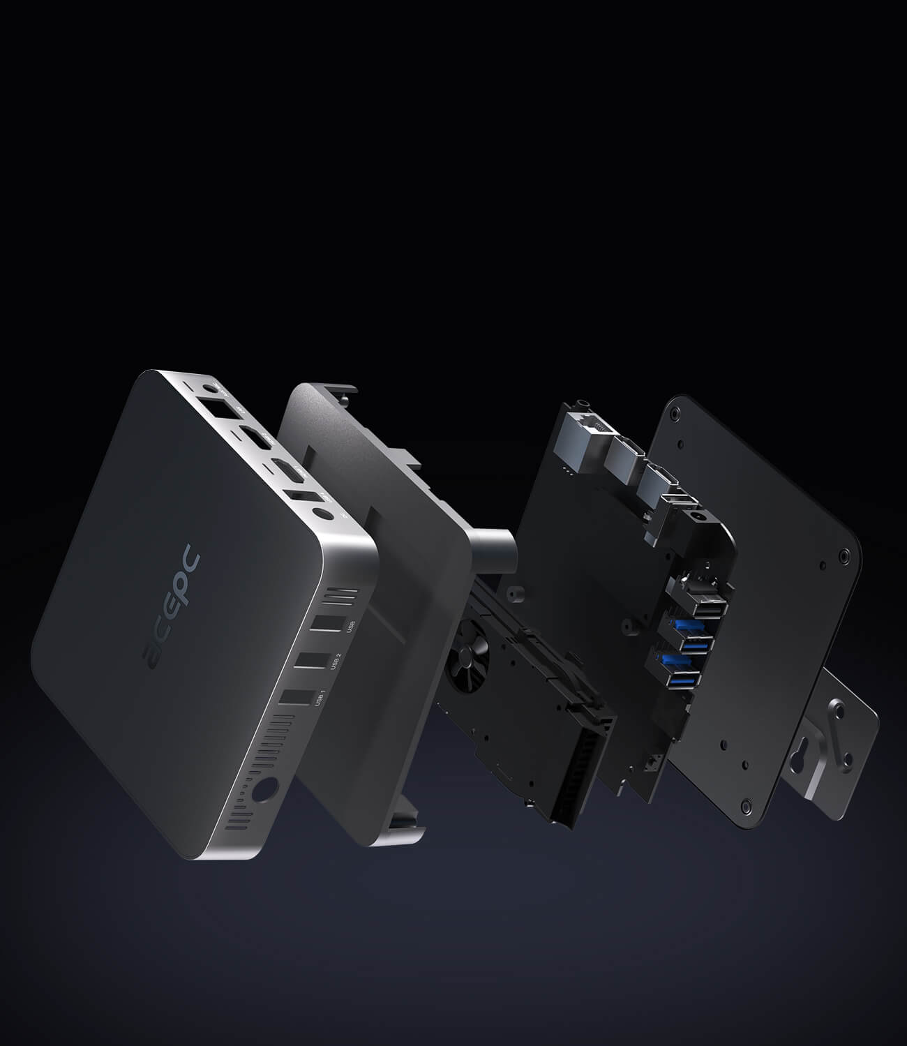 PicoBox Lite Intel N5095 Mini PC 8G RAM 256G M.2 SSD - Acepc